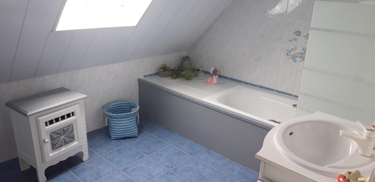 Chambre D'Hotes De La Voie Bleue. 플루게르노 외부 사진
